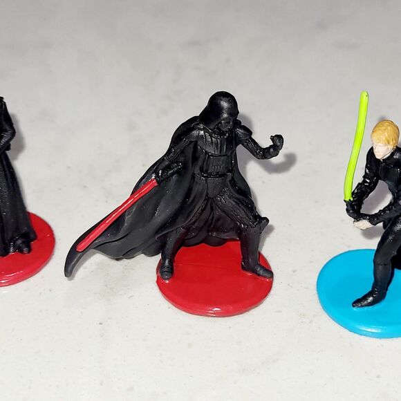 Monopoly Star Wars Force Awakens 4 Piece Complete Tokens & Cards 2014 EUC - Picture 5 of 8